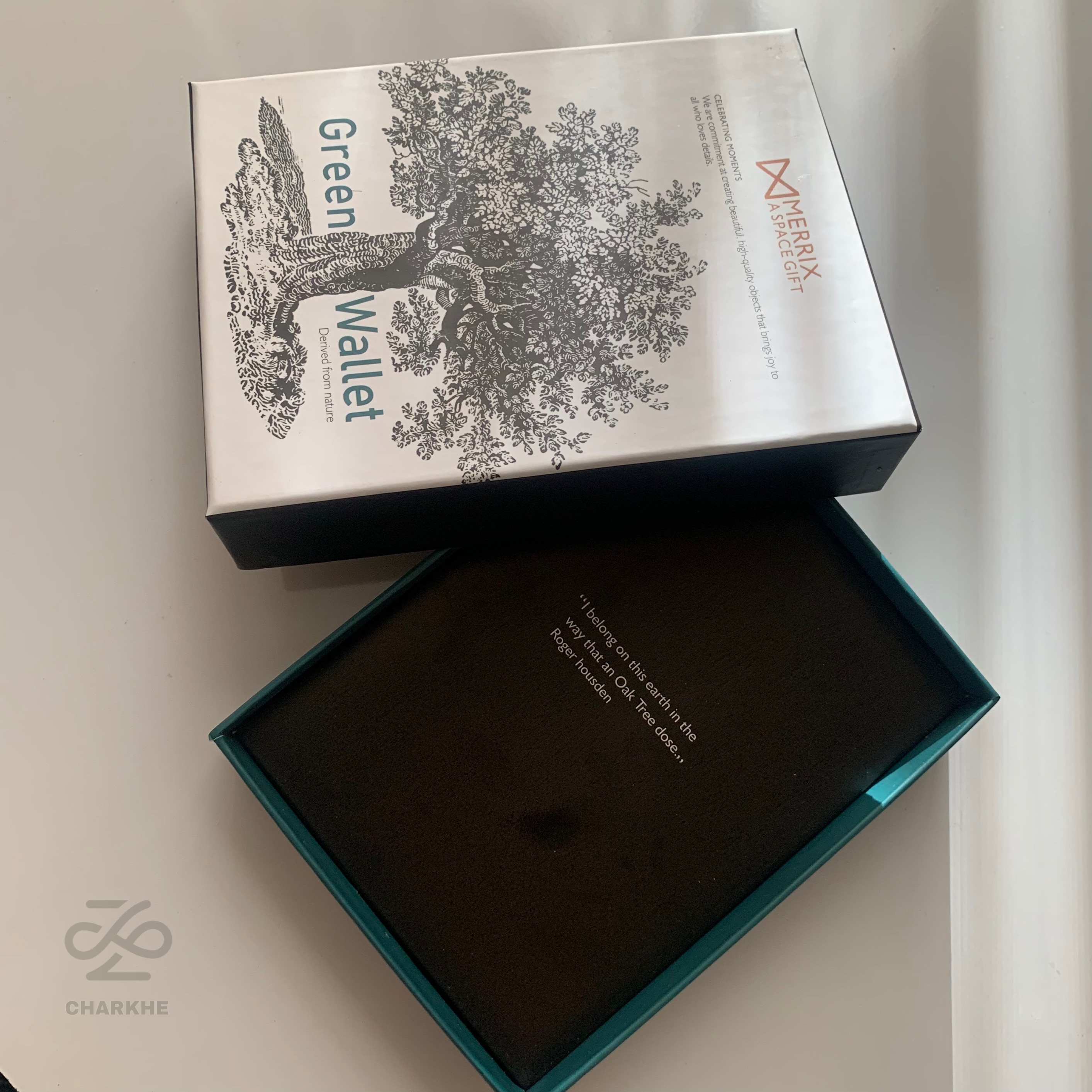 کیف پول چوب بلوط مدل ایران