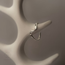 انگشتر موج استیل