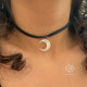گردنبند ماه صدفی سفید