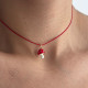 گردنبند قارچ نخی